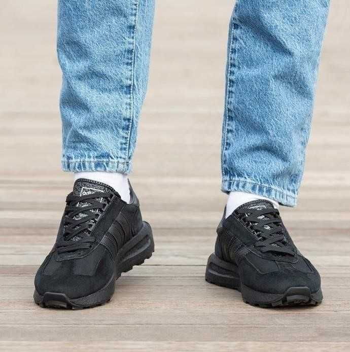 Мужские кроссовки Adidas Retropy E5 All Black 40-46 адидас ТОП весни