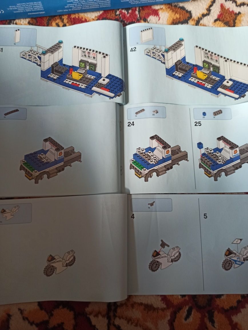 Lego city конструктор мобільний командний центр