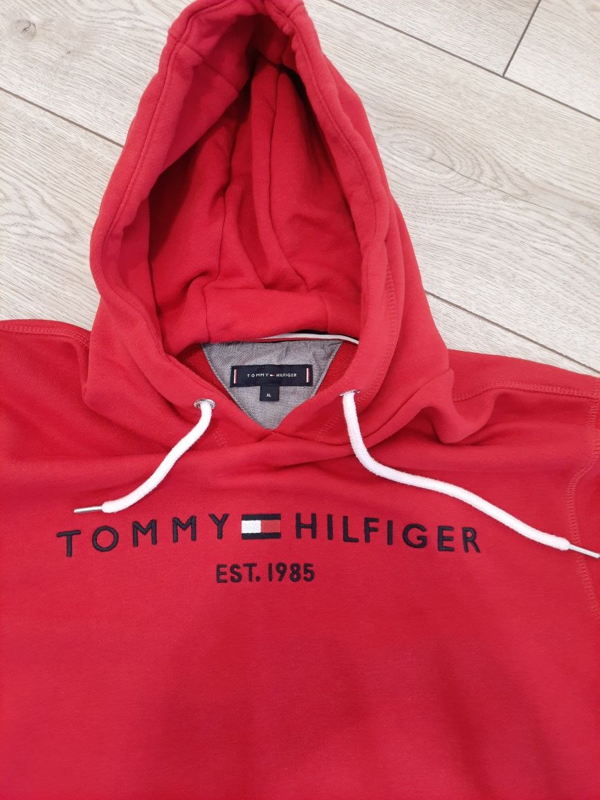 Tommy Hilfiger bluza męska tommy jeans classic logo hoodie kaptur XL