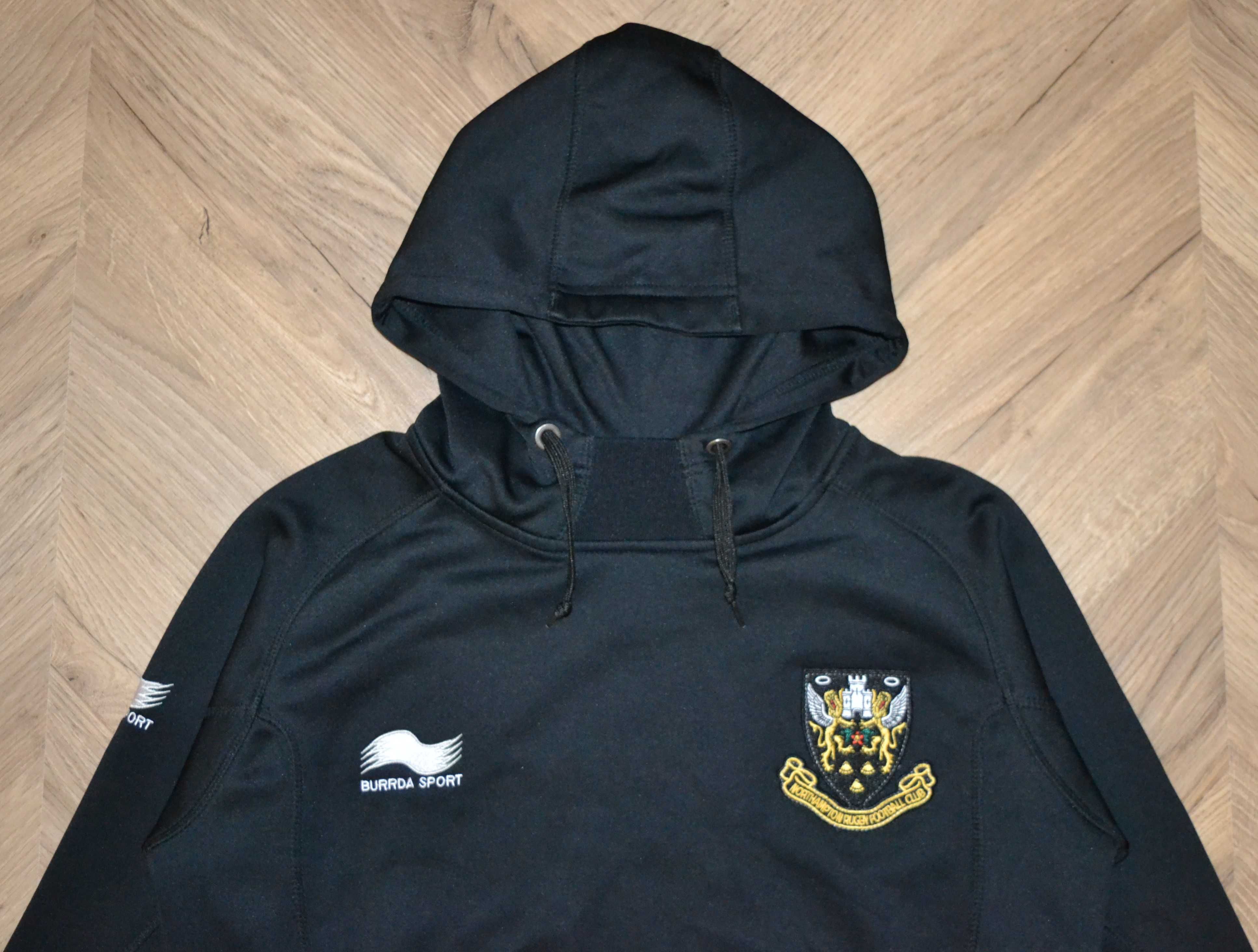 Burrda Sport czarna bluza Northampton Saints Rugby Football Club _ XS