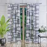 Firanka żakardowa panel MODERN szer. 70 cm 624743 biały 70 cm