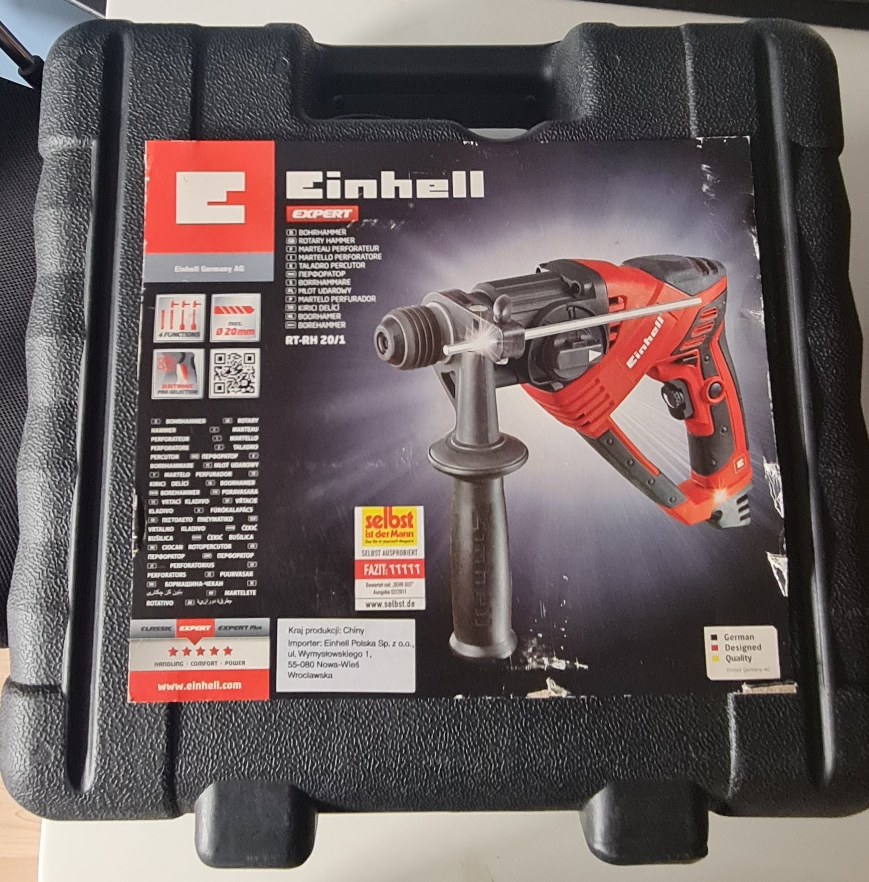 Młot udarowy 500W RT-RH 20/1 EINHELL
