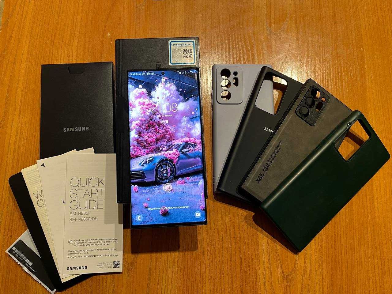 Samsung Galaxy Note 20 Ultra 8/256GB Black В ИДЕАЛЕ Состояние нового !