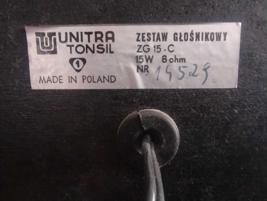 Kolumny UNITRA ZG15c