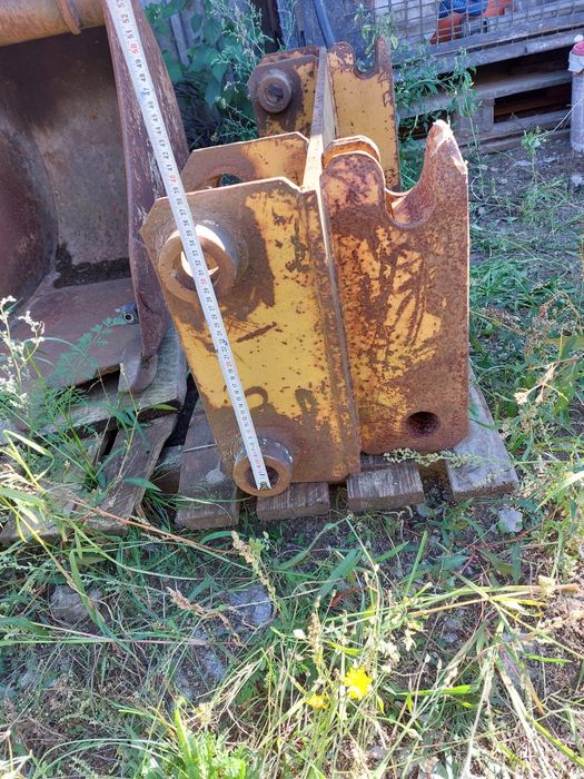 Łyżka, szybkozłacze, mieszalnik betonu jcb3cx