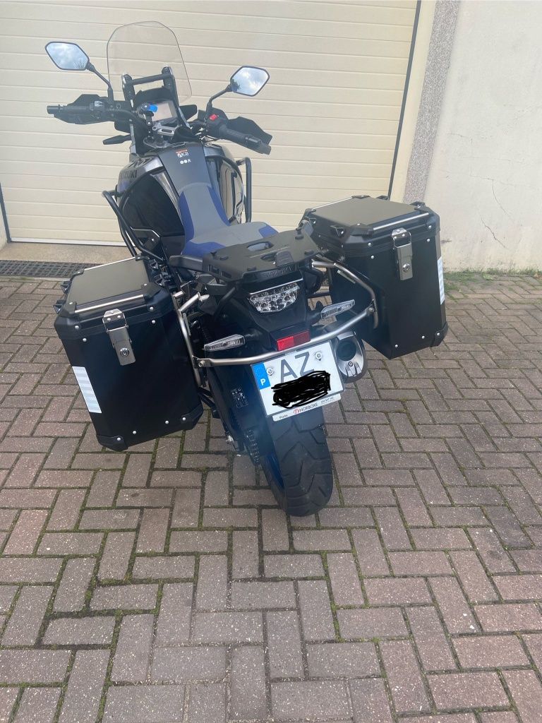 (NOVO) Malas Laterais + Top Case Alumínio Suzuki Vstrom 1050