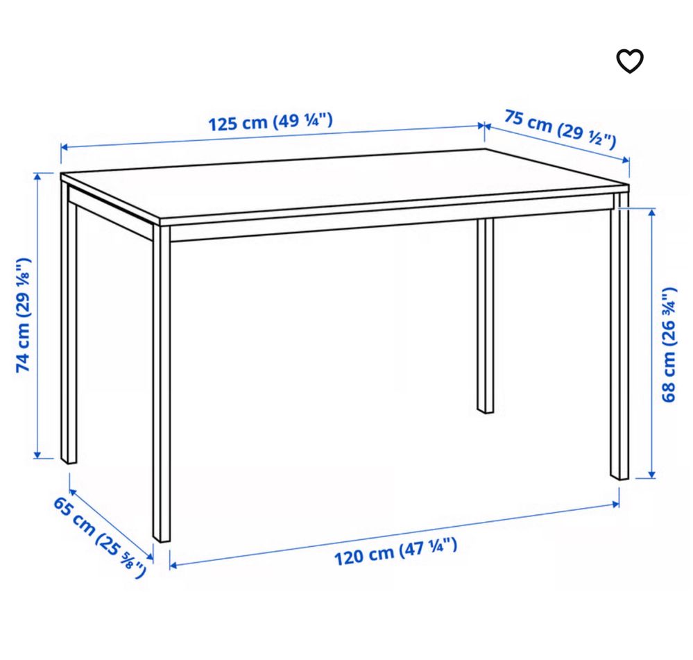 Mesas ikea  para desocupar tenho 8 unidades