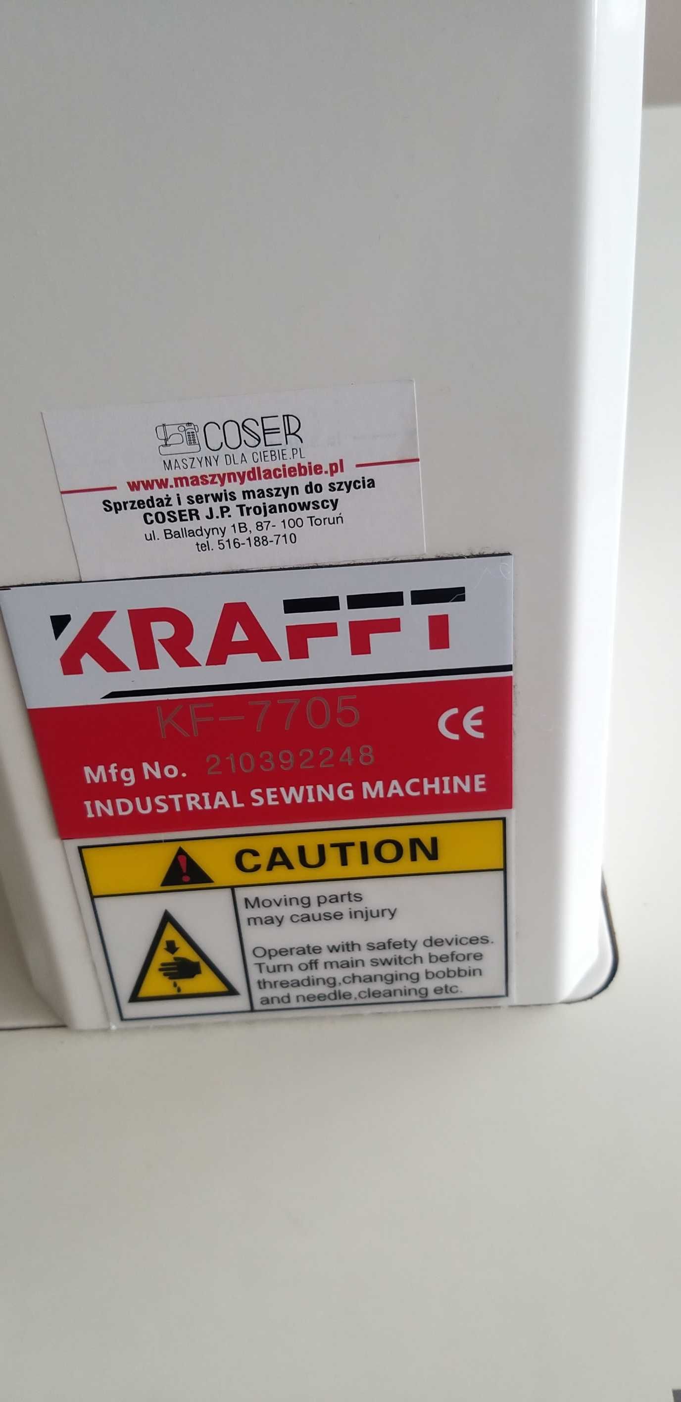 Maszyna do uszczelniania szwów KRAFFT KF-7705 KRFT