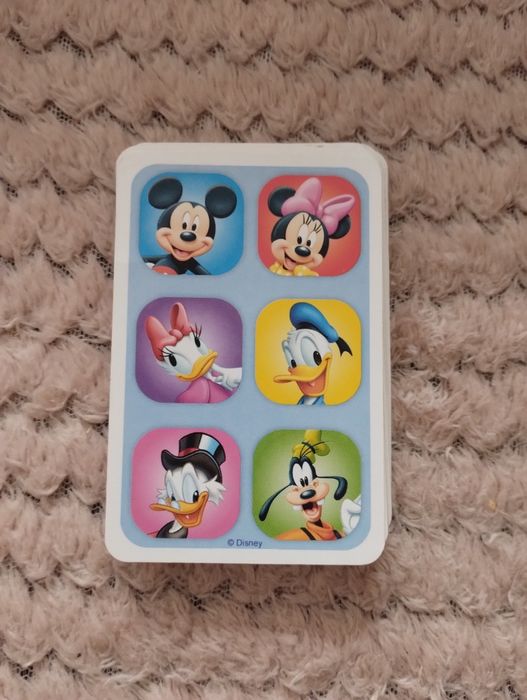 Puzzle Myszyka Miki plus karty Piotruś