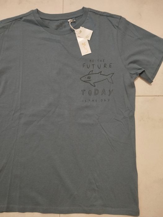 T-shirt Azul Nova da Unit Kids