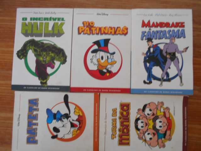 Livros « Os Clássicos da Banda Desenhada » Tenho colecção completa.