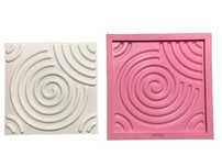 Molde 3d em silicone Circulos