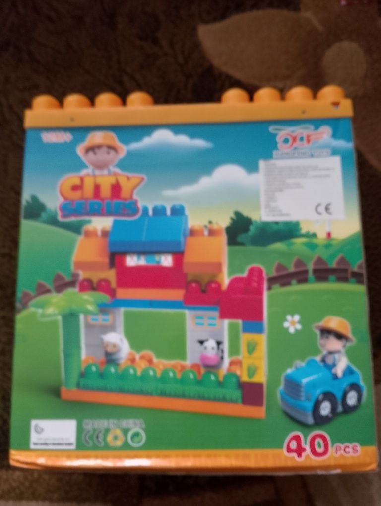 Zestaw klocków FARM City Series dla chłopca 40 pcs