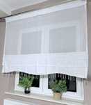 Firana panelowa roleta z koralikami 160x123 cm
