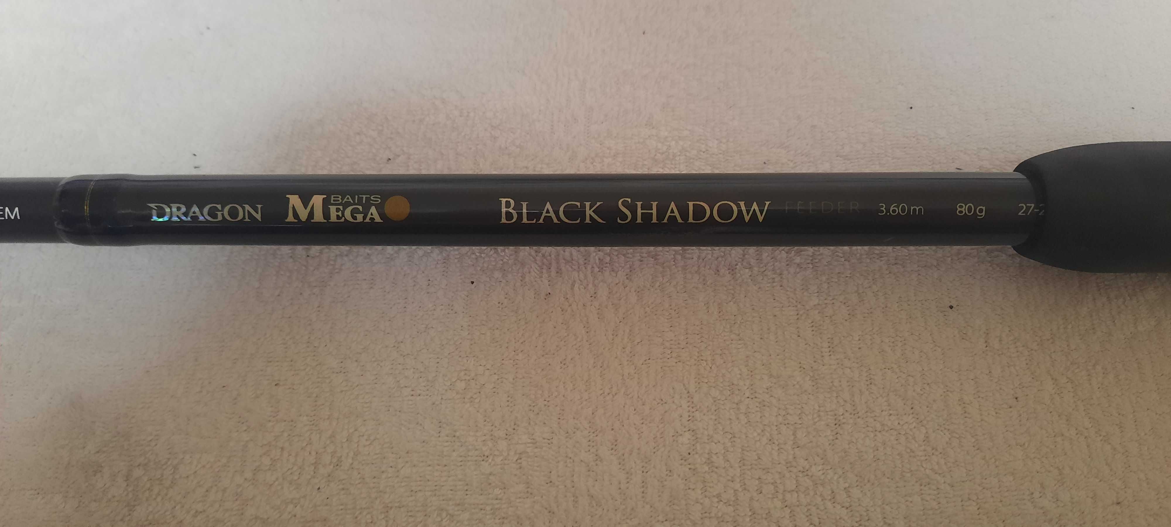 Wędka MegaBaits Black Shadow Feeder 3,60m 80g