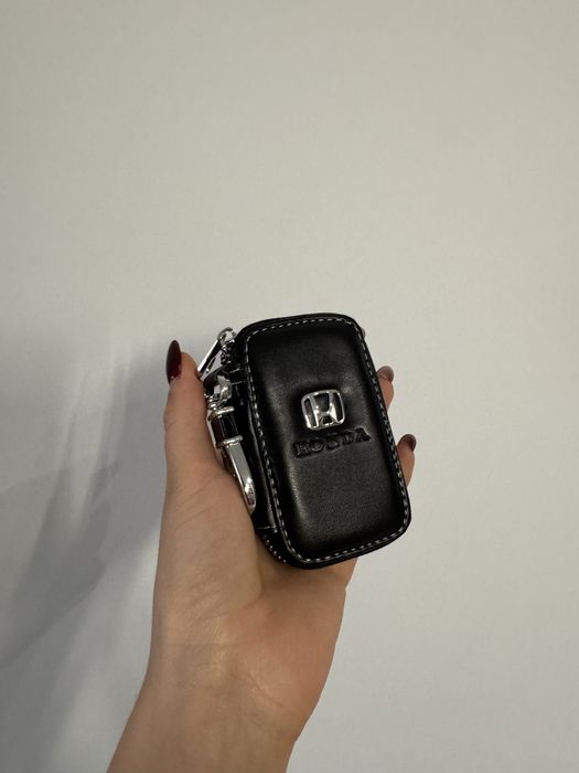 Honda Skórzane etui na klucze Logo kluczyk samochodowy Brelok