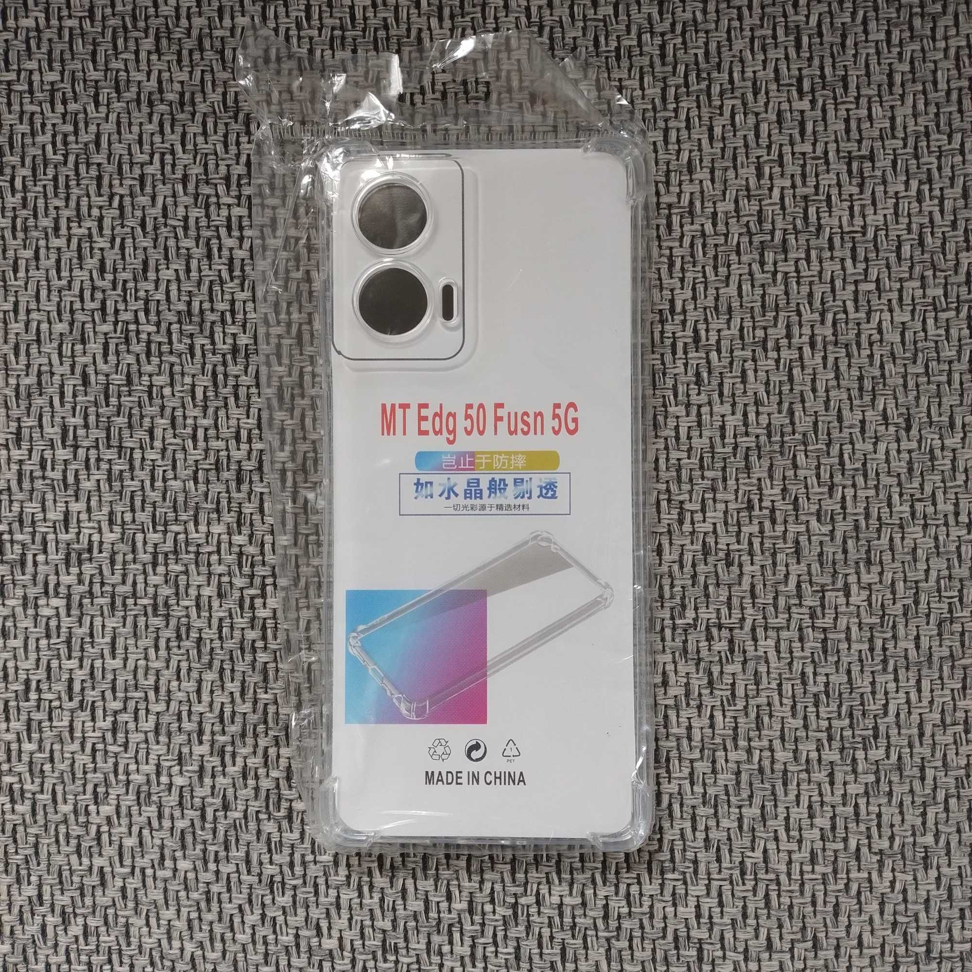 Etui Case Plecki do Motorola Edge 50 Fusion Bezbarwne