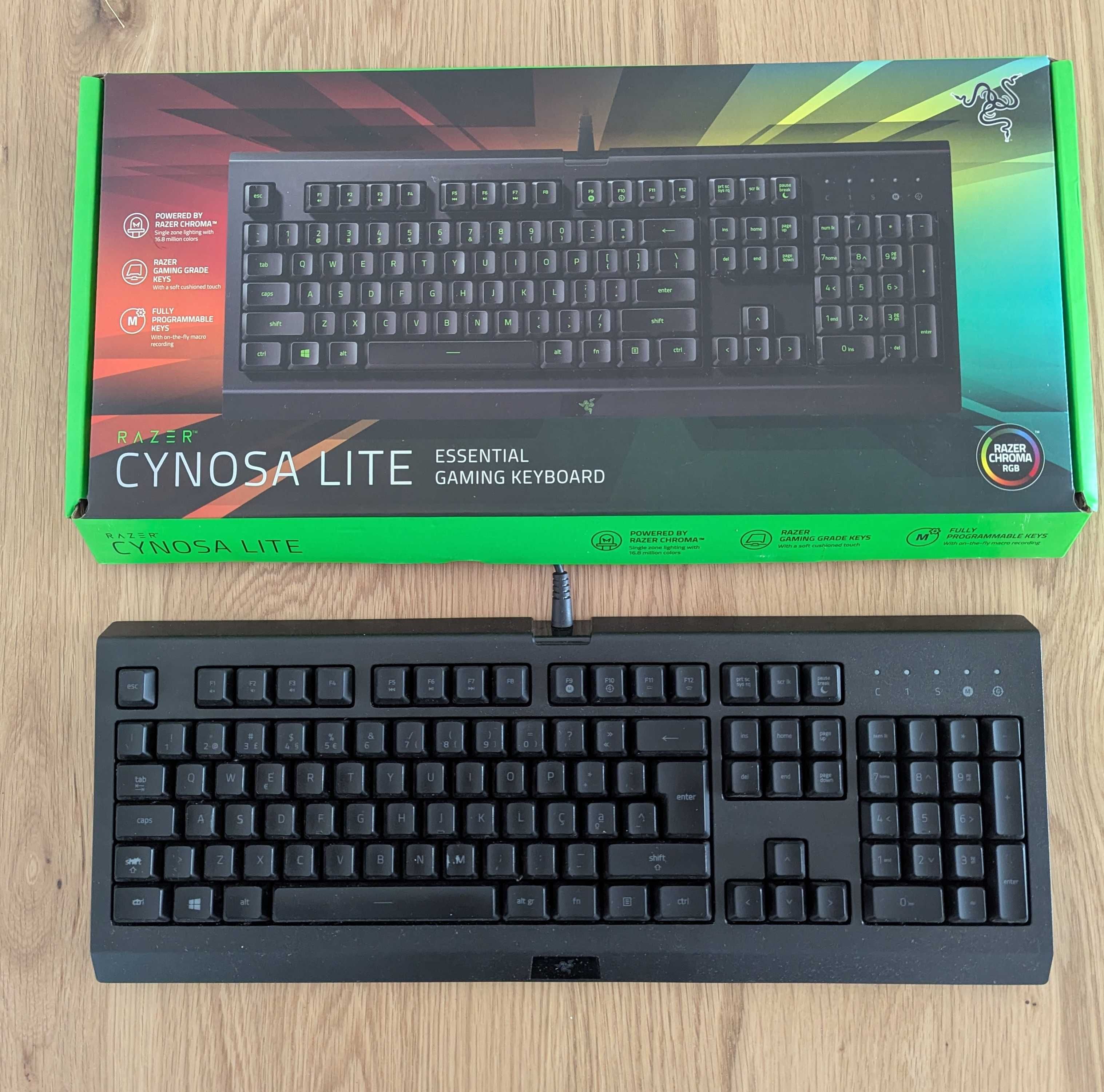 Teclado Razer Cynosa Lite - Gaming Keyboard PT-PT (Usado)