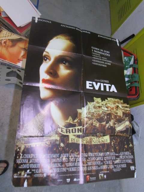Cartazes originais Filmes   Madonna Evita Almodovar