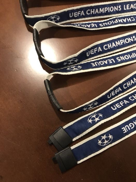 Fitas porta chaves UEFA Champions League!