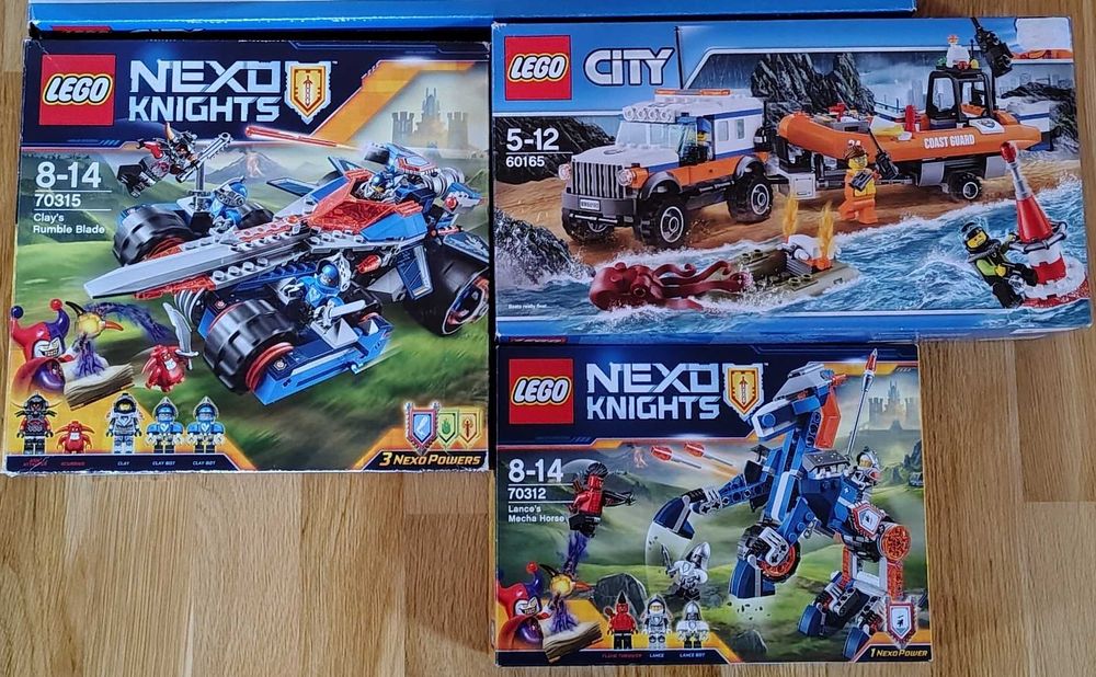 klocki Lego dla chłopca nr 70312, 60165, 70315 ceny zestawów w opisie