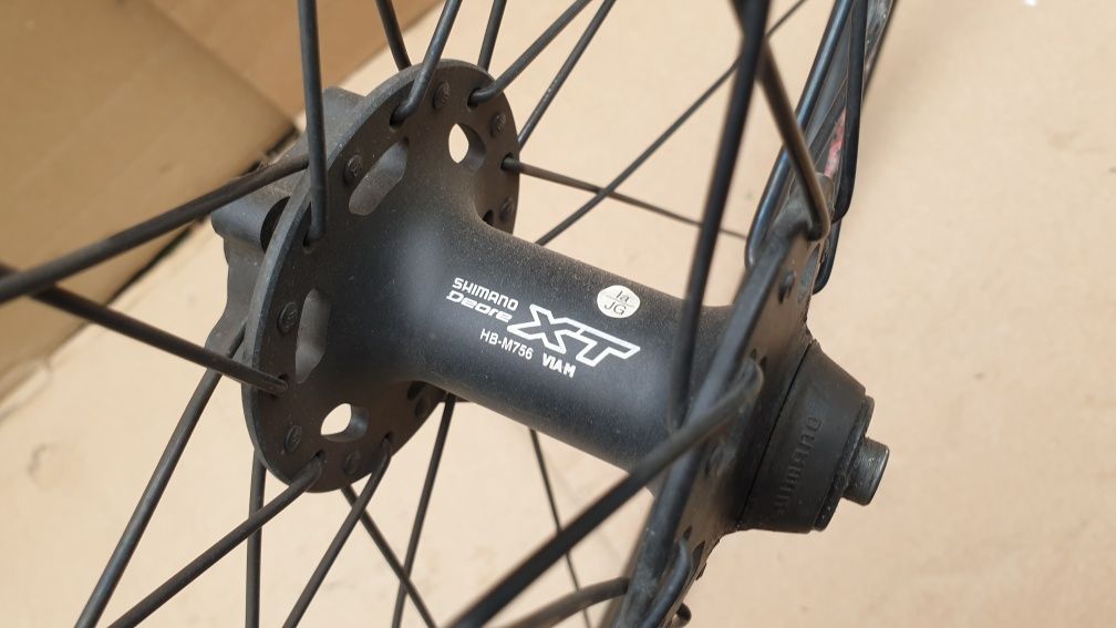 Przednie koło 28" Shimano XT pod tarczę