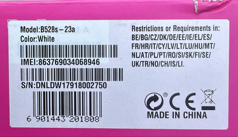 Router internet SIM Huawei B528s - 23a