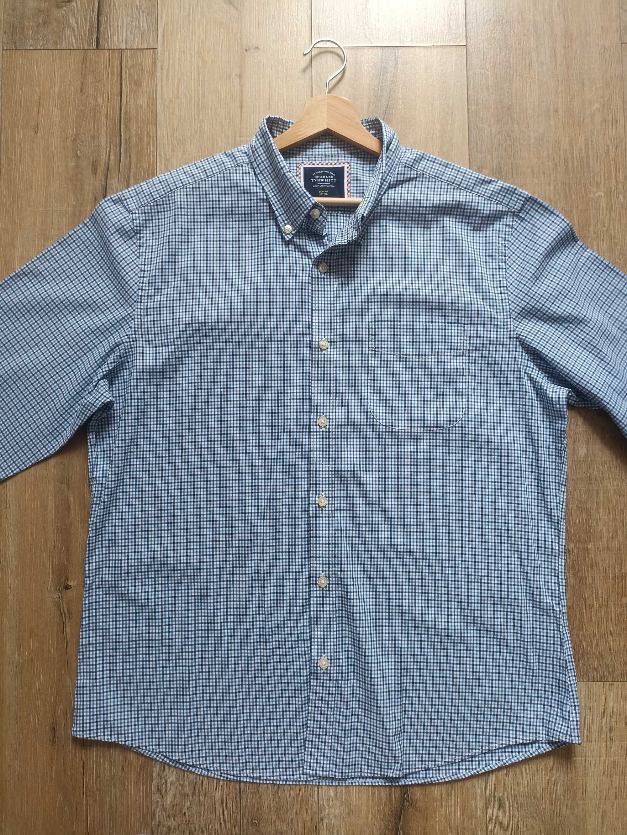 Męska koszula, Charles Tyrwhitt, rozmiar L, nowa bez metki