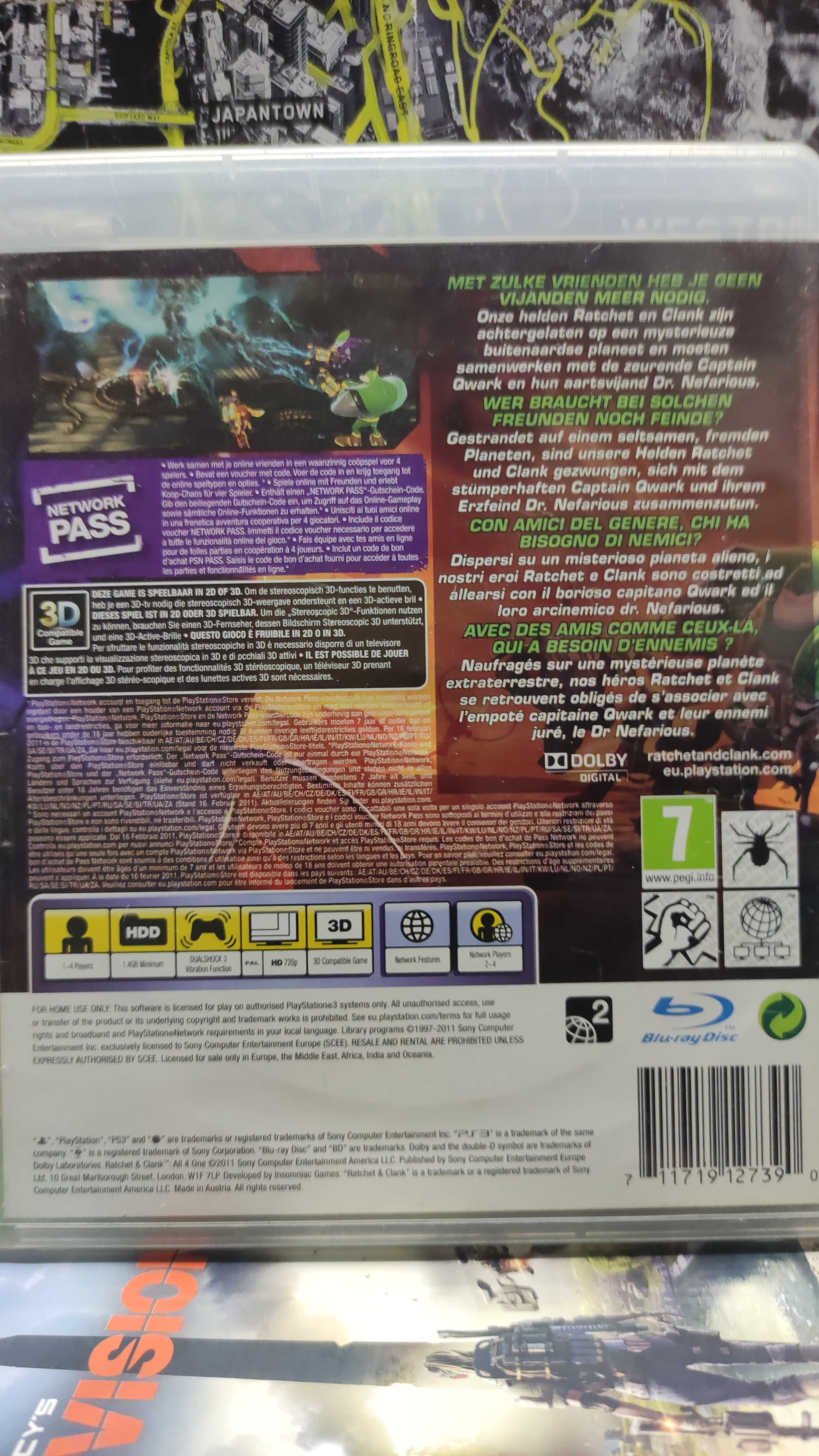 Ratchet & Clank All 4 One | PS3 | Sklep | Kraków | Wysyłka | Wymiana