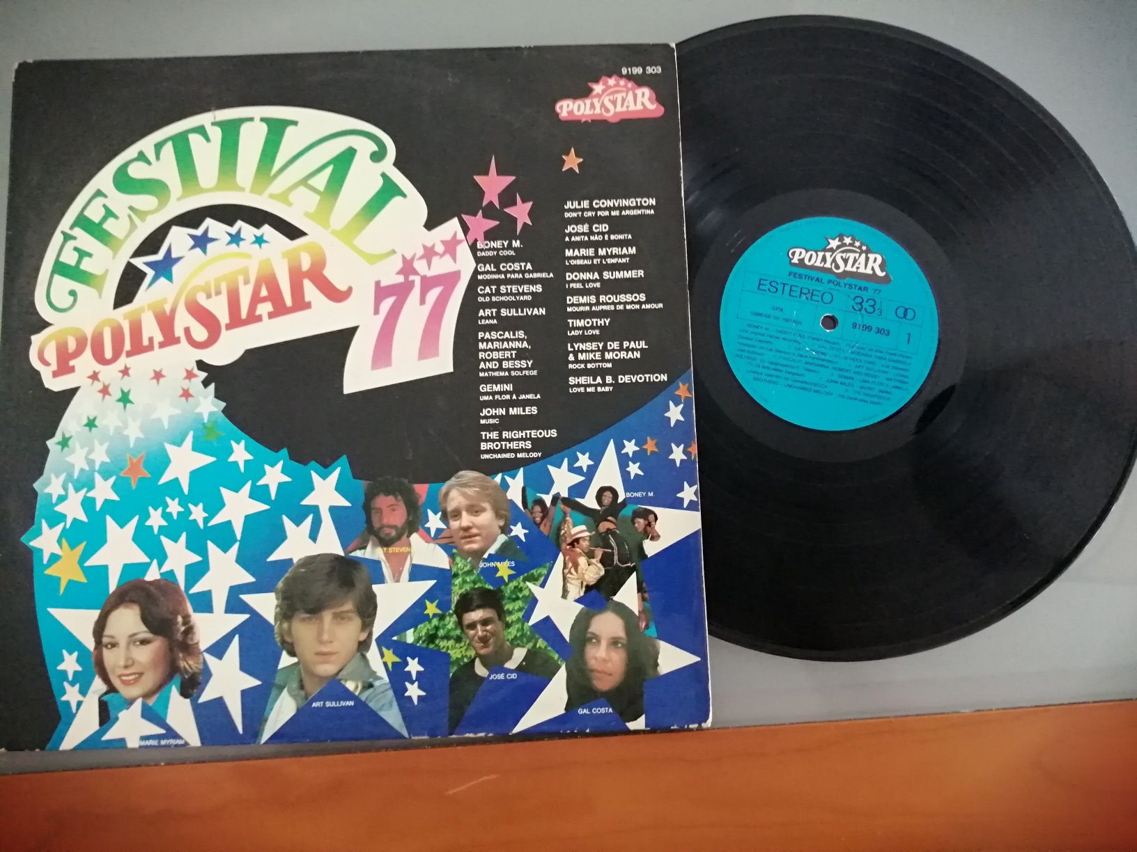 Polystar - Festival 77	Varios artistas	- disco de vinil como novo!!