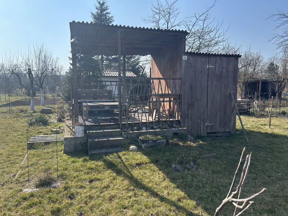Odstapie dzialke ROD Broniewskiego
