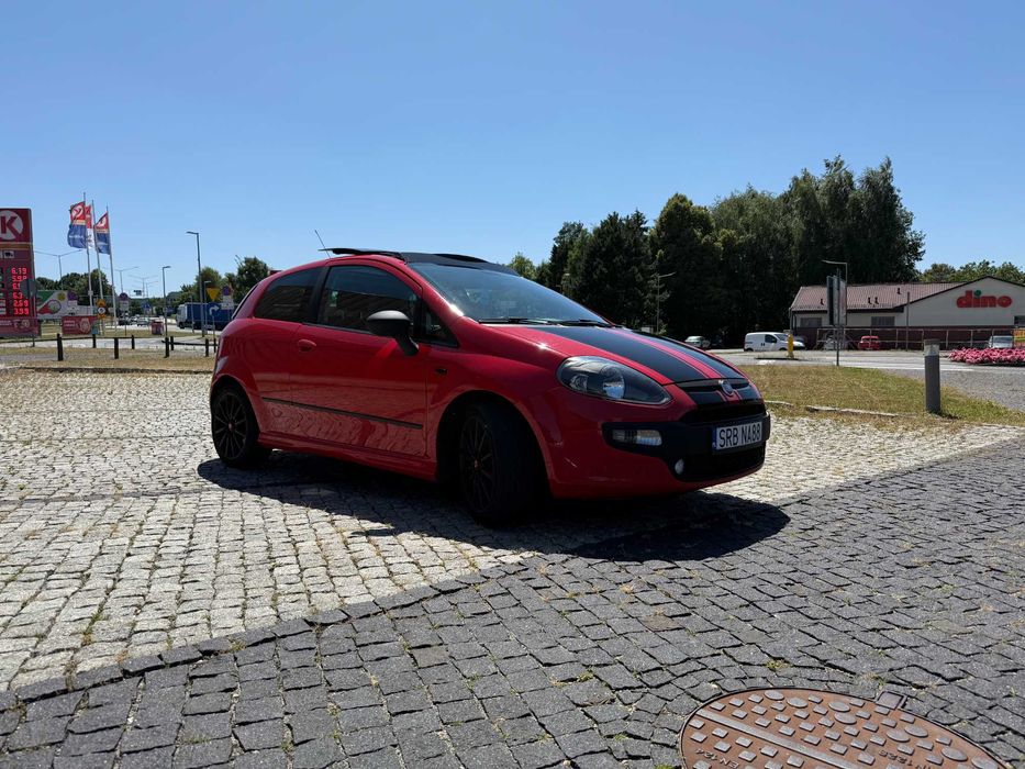 Fiat Punto Evo 1.4T Multiair 135km. Bogate Wyposażenie! Szklany dach!
