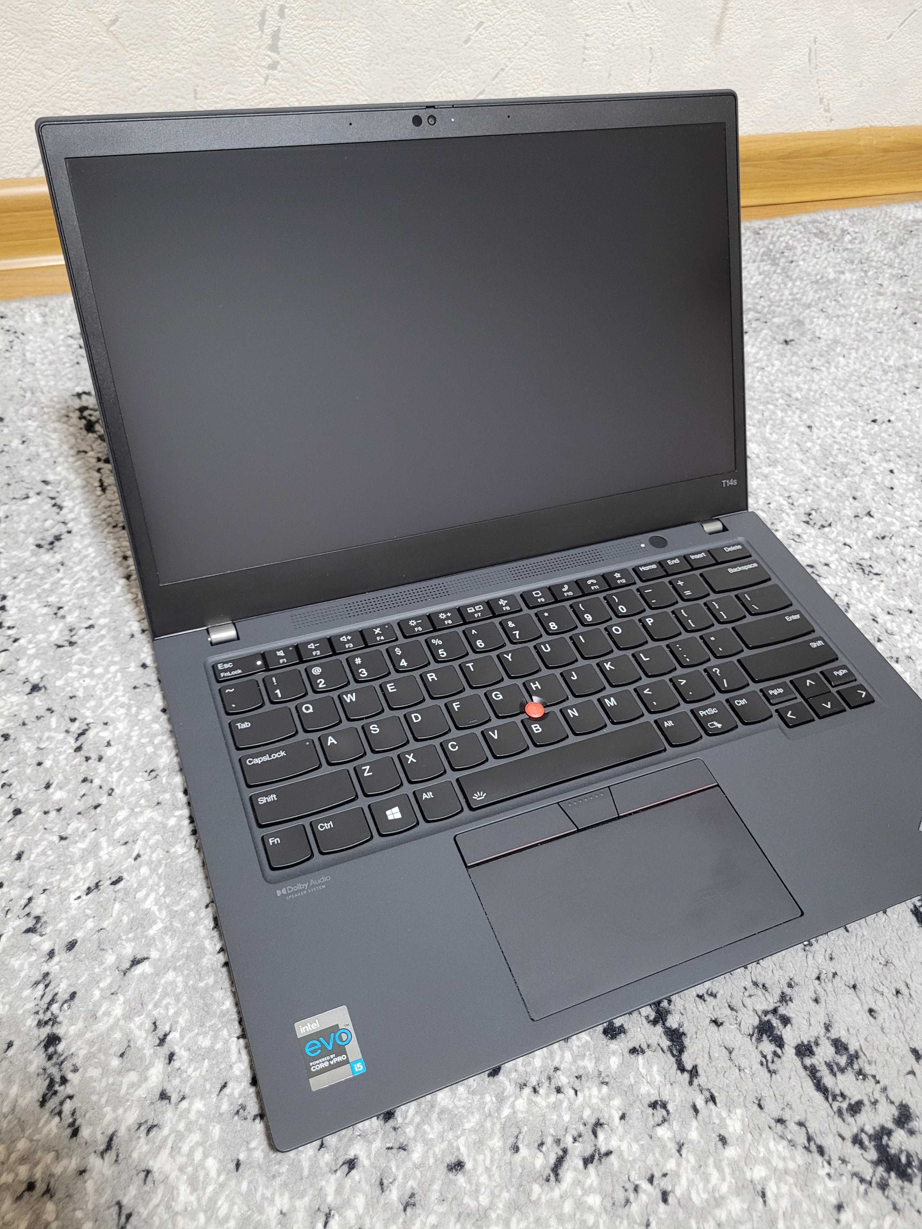 Топ ThinkPad T14s Gen 2 ідеал! i5 11th/100% SRGB/16гб ОЗУ/256гб/9г акб