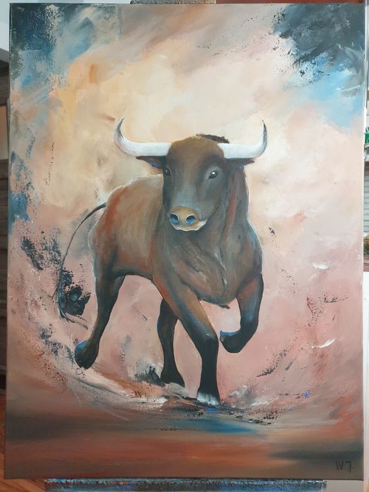 Obraz ręcznie malowany