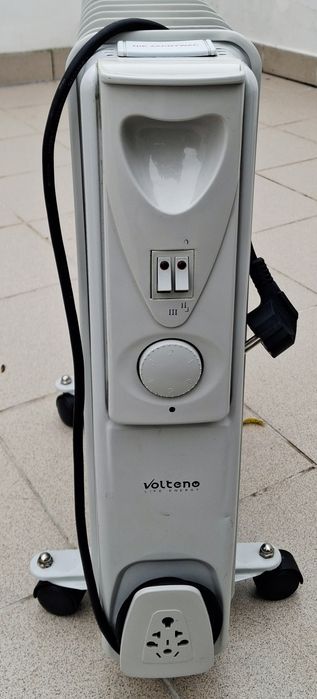Grzejnik olejowy Volteno 11 żeberkowy z termostatem
