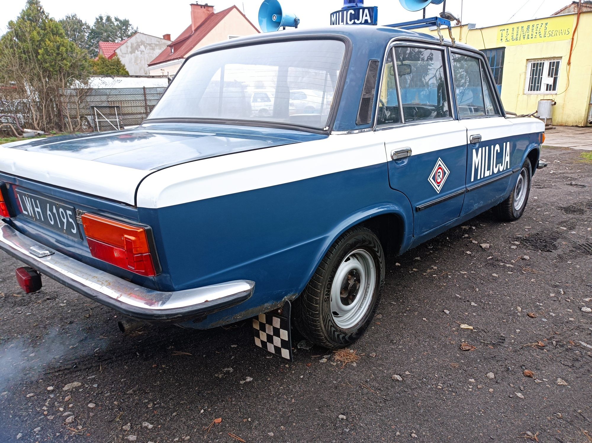 Fiat 125p milicja zamiana