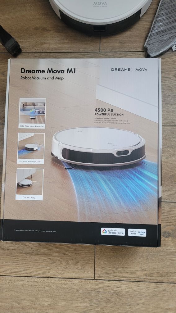 Robot sprzatajacy, mopujący Dreame Mova M 1