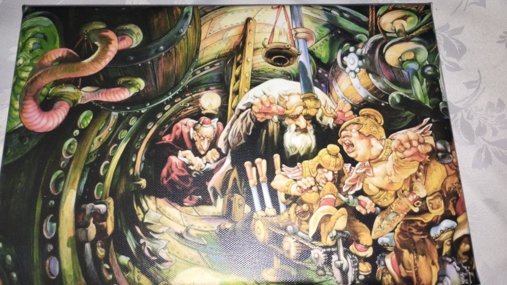 Obrazek Terry Pratchett Josh Kirby, nadruk Świat Dysku