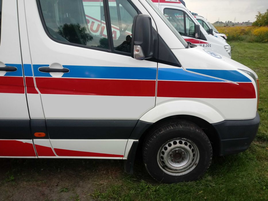 Ambulans VW Crafter Karetka PN 1789 Sanitarny Volkswagen Kamper