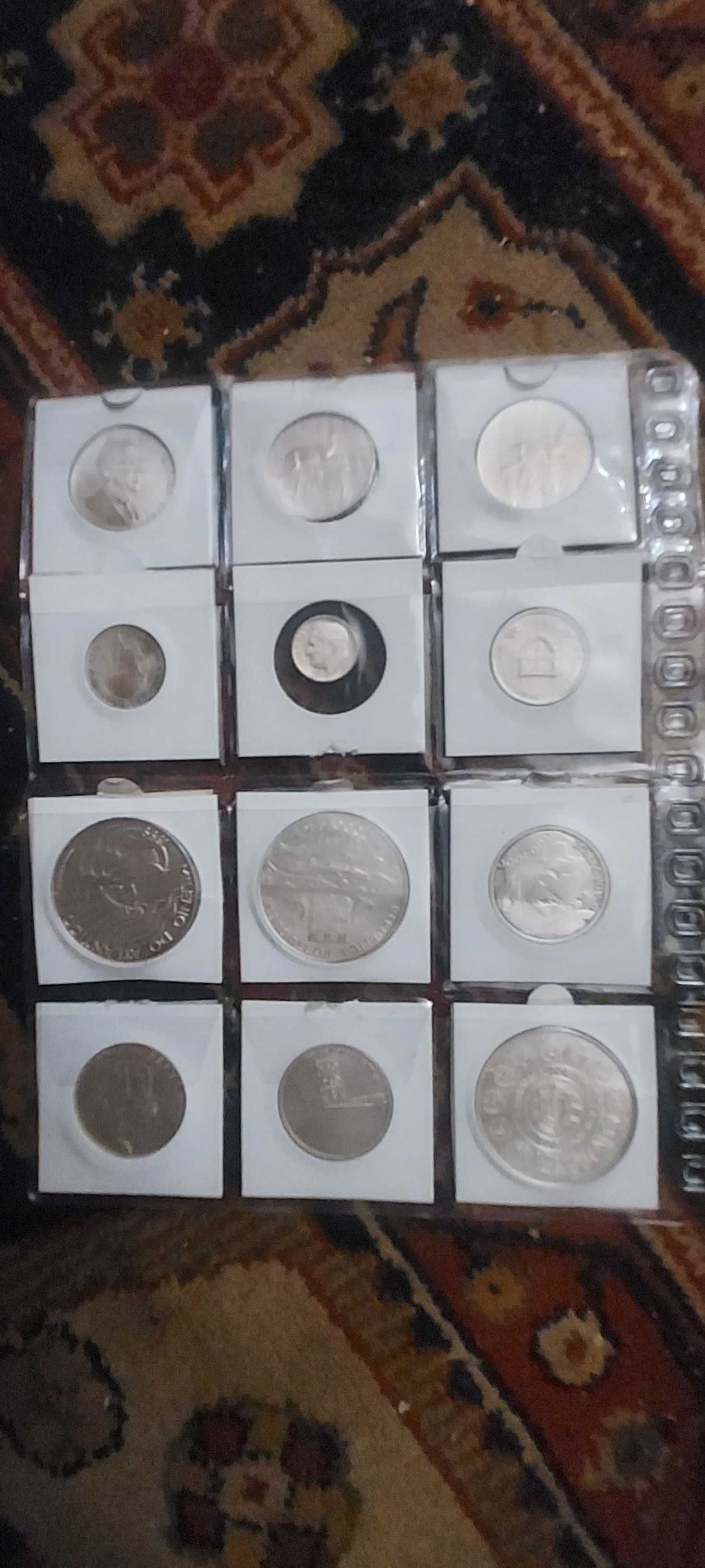 VENDO 12 moedas DE PRATA LINDAS. VEJAM FOTOS. Bom negóc PORTES GRÁTIS.