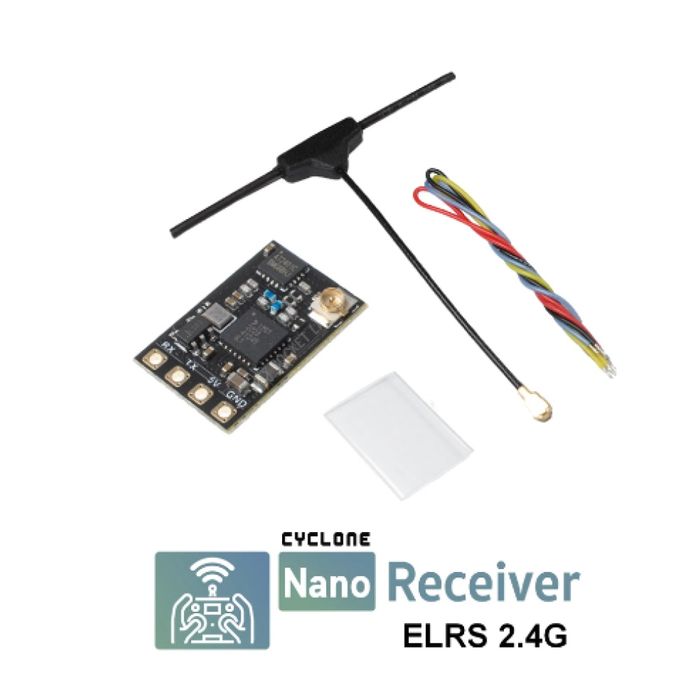 Радіоприймач CYCLONE Nano 2400RX ELRS 2,4 MHz