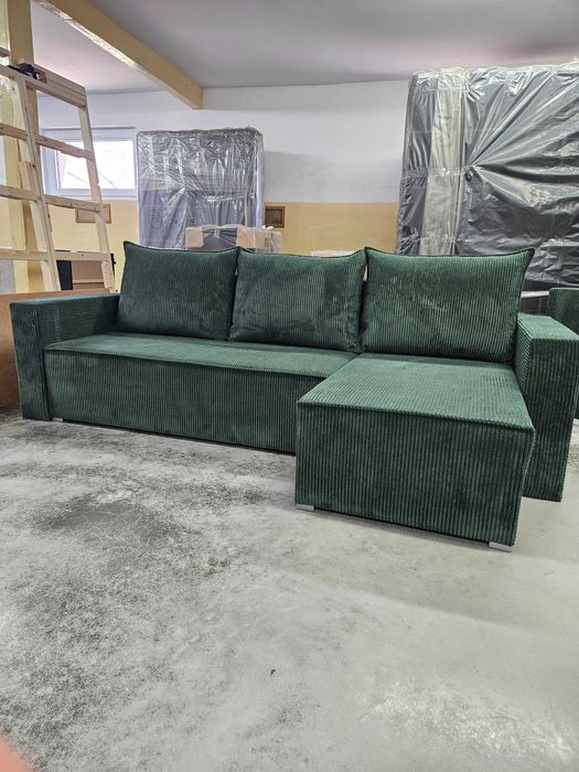 Mango – narożnik z tkaniną Zoom, szybka realizacja, kolory do wyboru