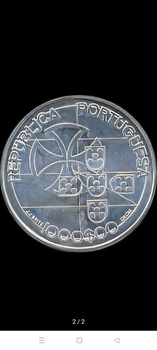 Moeda 1000 Escudos 75 anos da Liga dos Combatentes 1998
