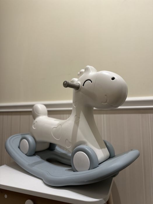 Terrio “Poni” коник-гойдалка блакитний, 2в1