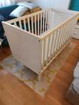 Cama de grades Sundvik com colchão