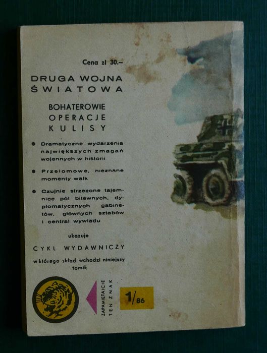 Wrócili pod polskim sztandarem - Seria "Żółty Tygrys" Nr.01/1986r