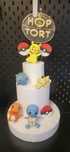 Pokemony figurki z masy cukrowej