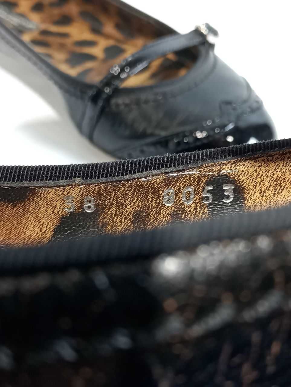 Кожаные балетки Dolce & Gabbana Оригинал