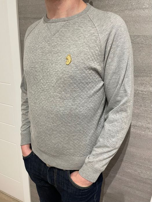 Szara męska bluza Luke Denim 1977 r. S