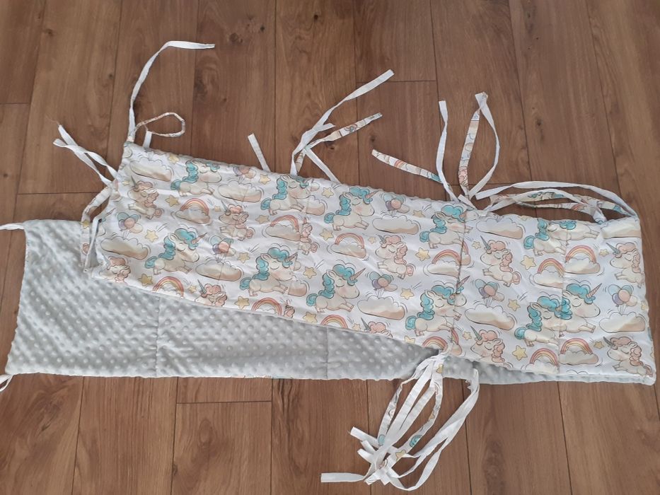 Ochraniacz do łóżeczka, łóżka dla dzieci. Handmade. 34/260 cm. Wysyłka